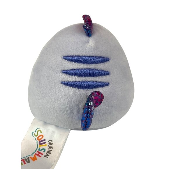 Squishmallows 2 in Coleen Chameleon Foil Rainbow Periwinkle Lizard Plush - Picture 3 of 7
